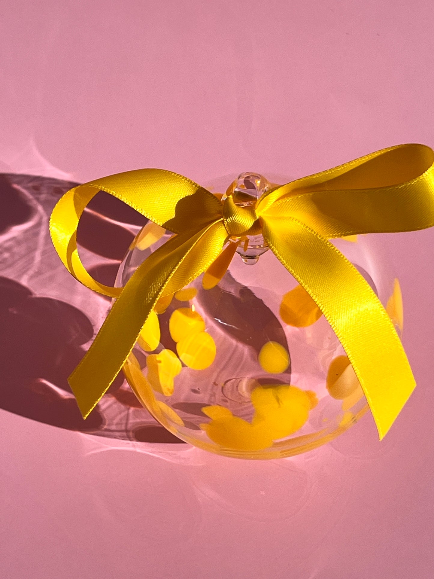 Sunflower Yellow Christmas Bauble