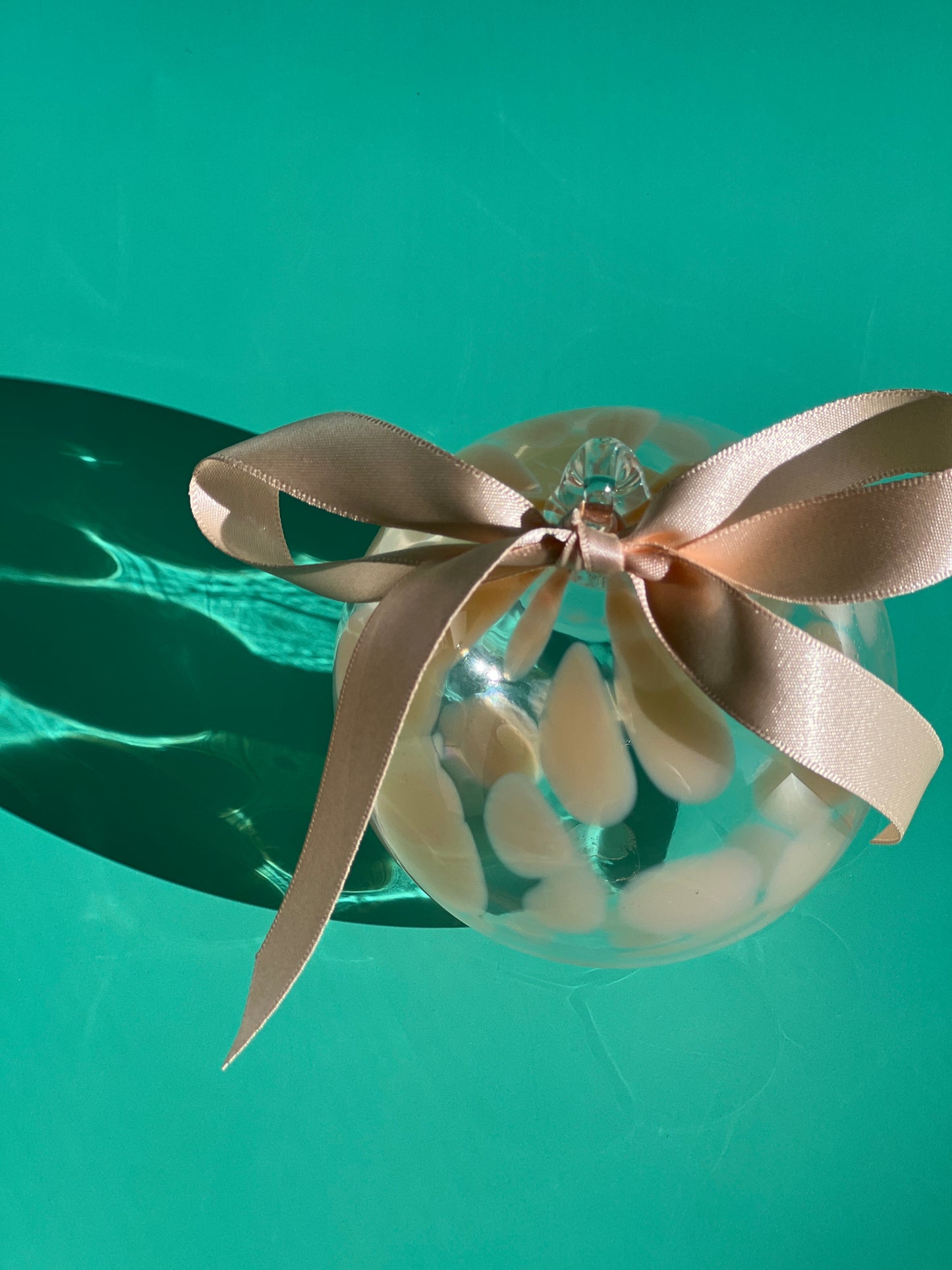 Peach Christmas Bauble