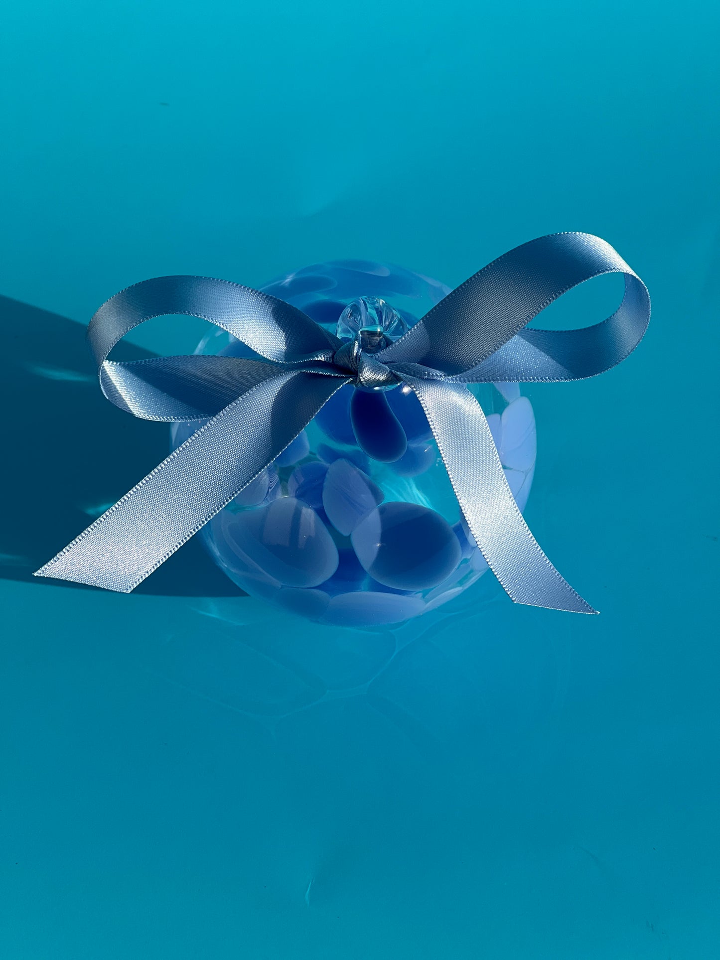 Cornflower Blue Christmas Bauble
