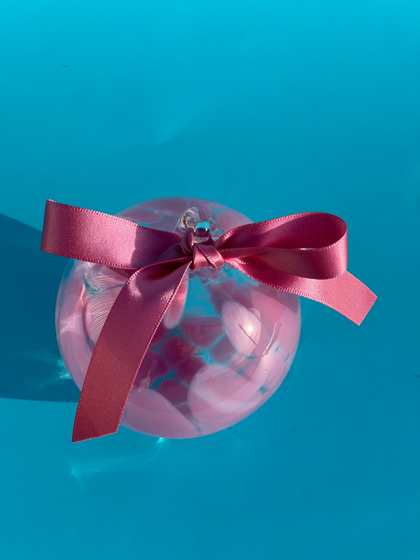 Hot Pink Christmas Bauble