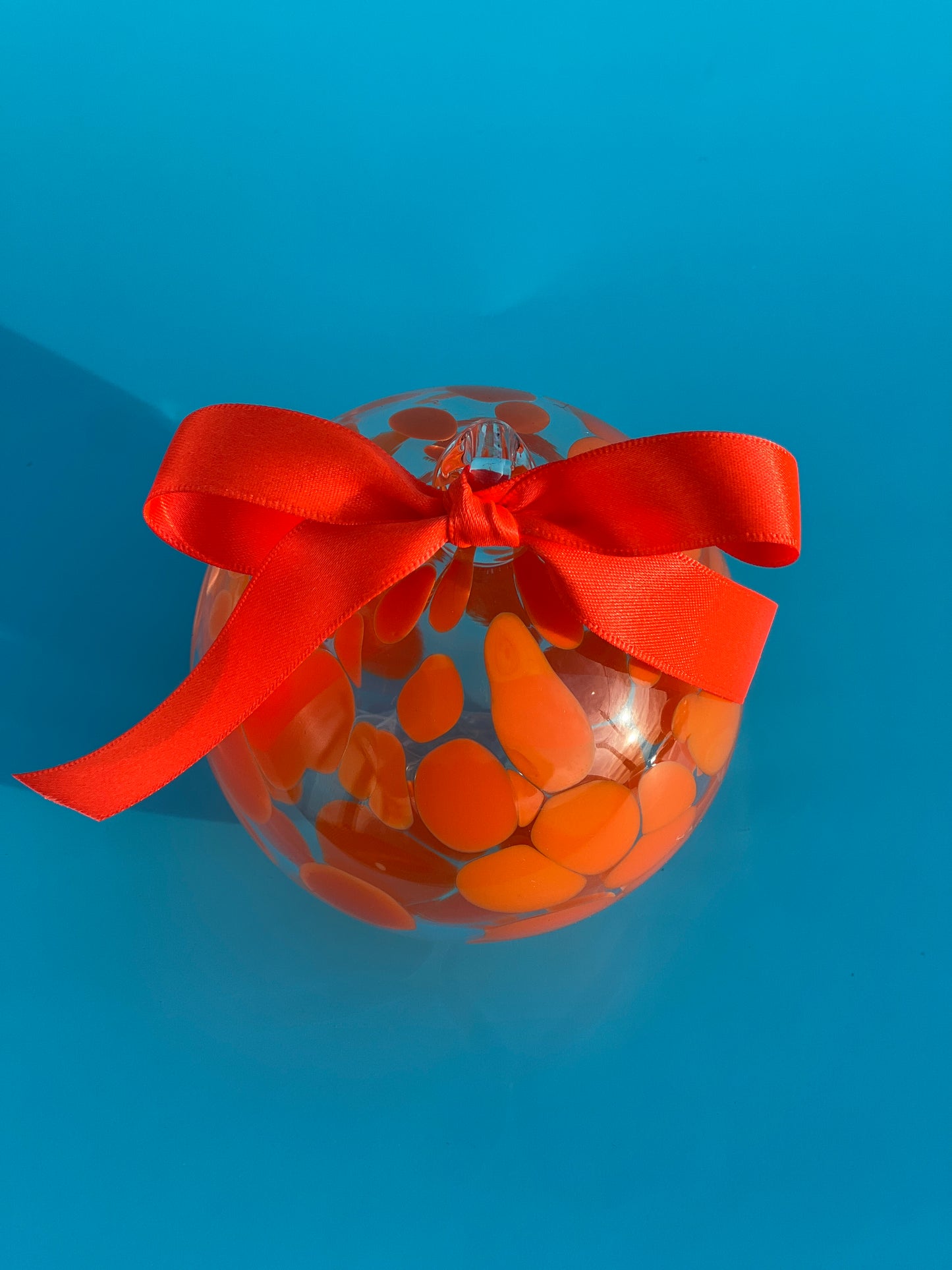 Tangerine Christmas Bauble