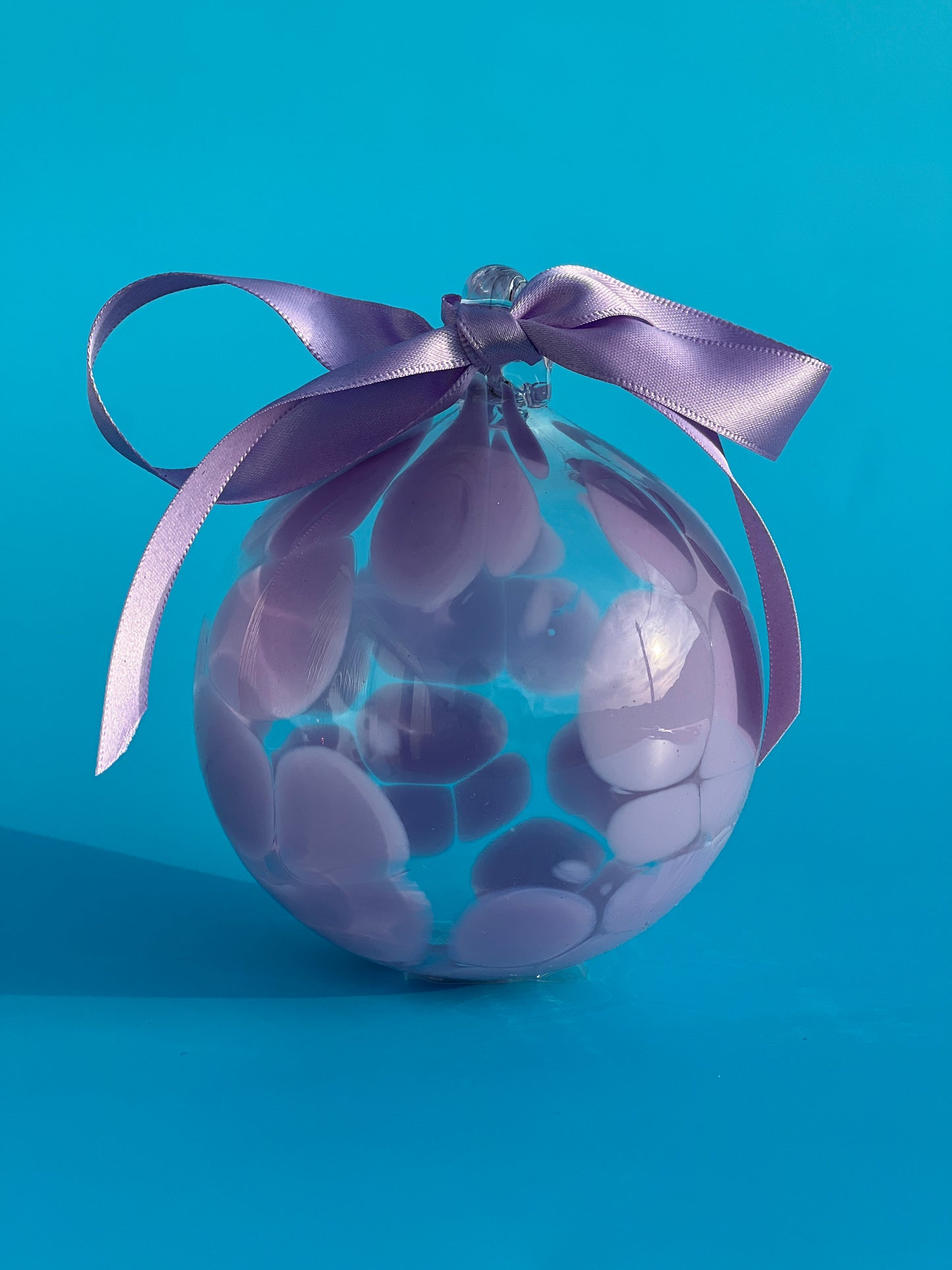Lilac Christmas Bauble