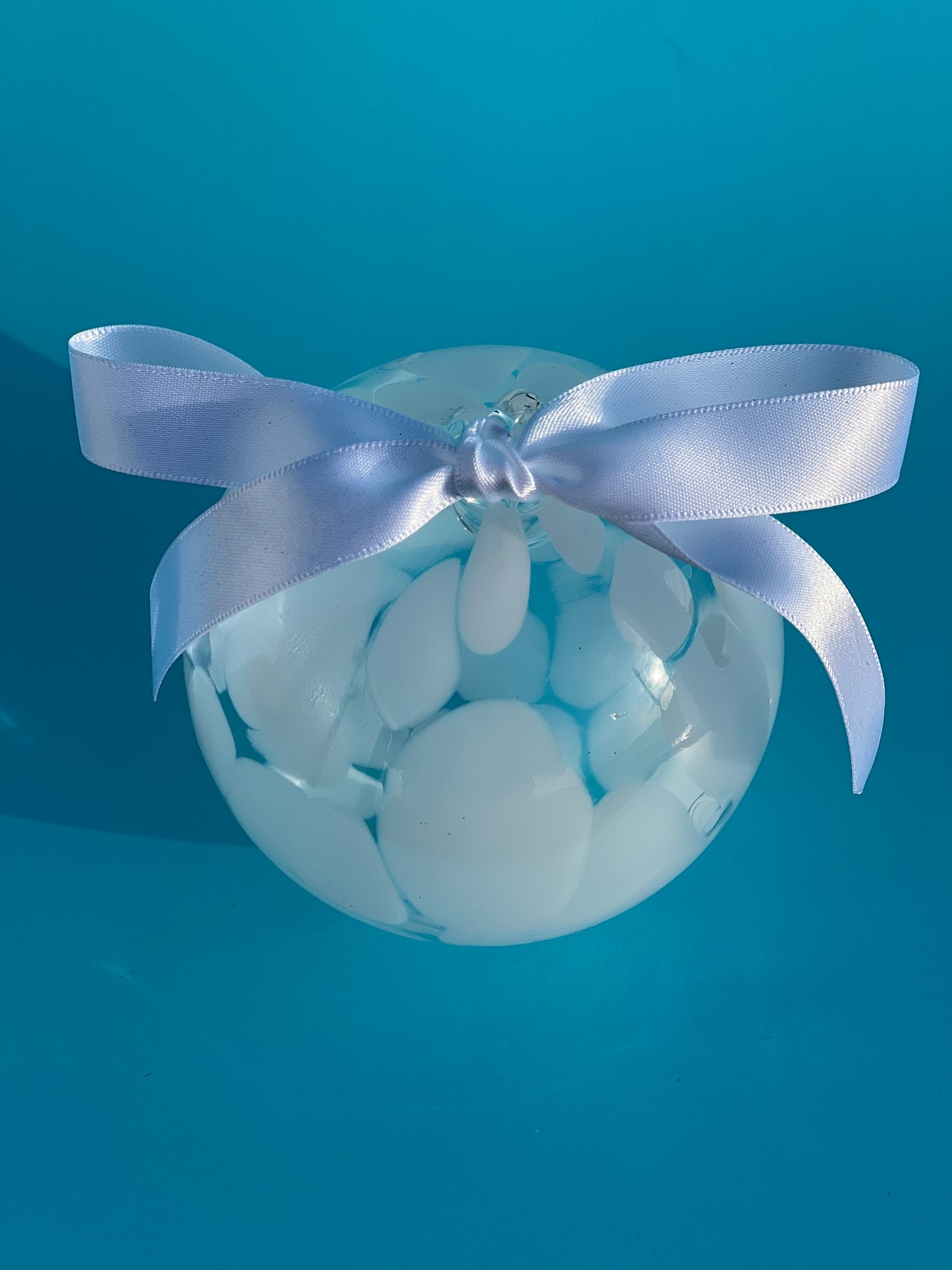 White Christmas Bauble