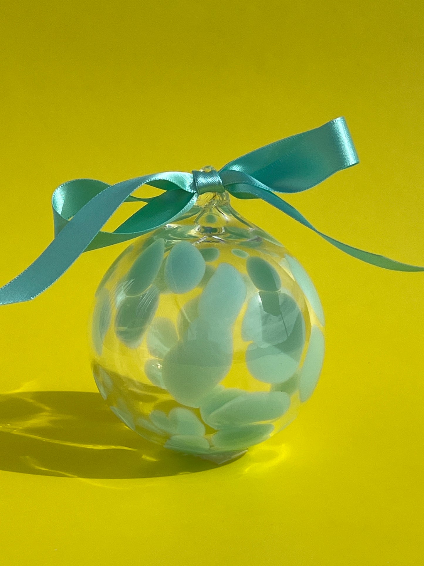 Robins Egg Blue Christmas Bauble