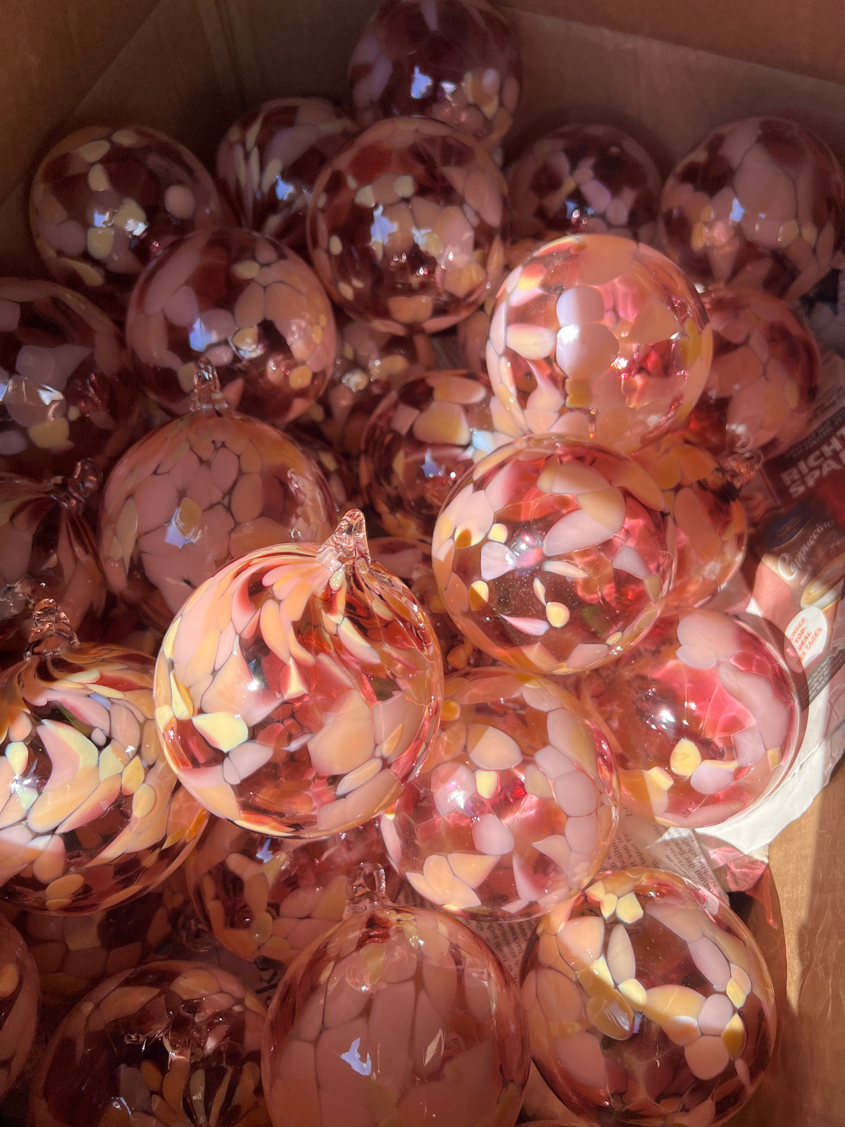Vintage Blush Bauble