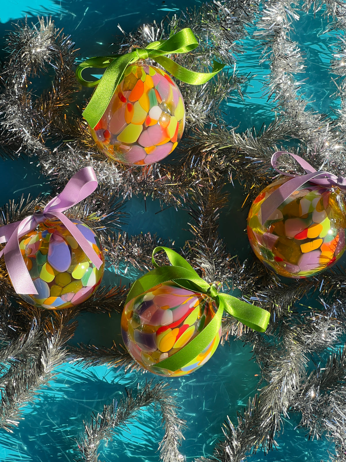 Tutti Frutti Lime Bauble