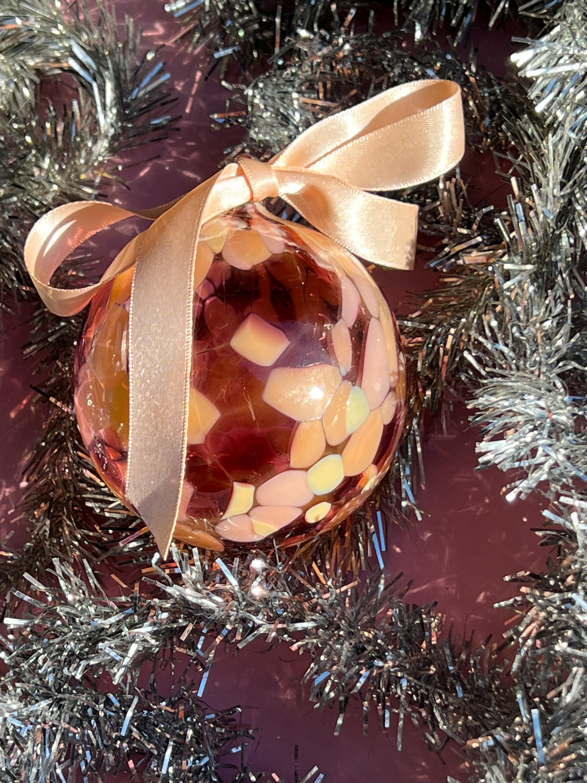 Vintage Blush Bauble