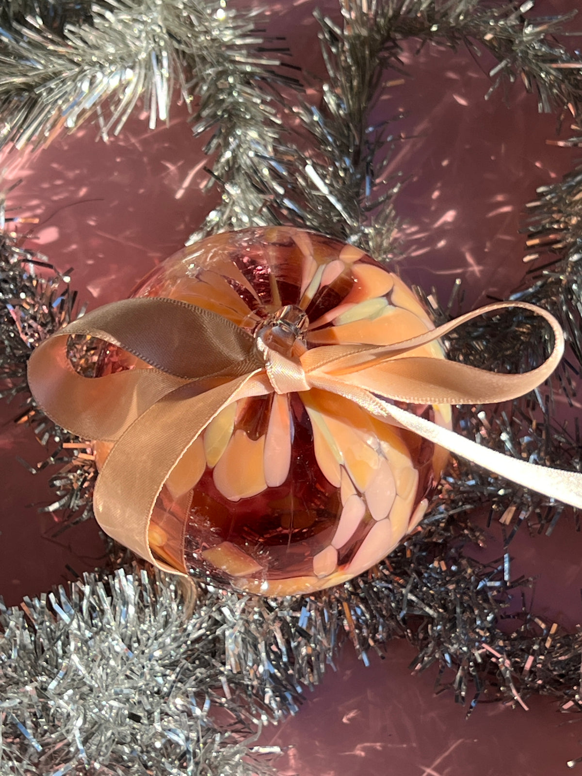 Vintage Blush Bauble